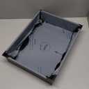 Geelin Shower Niche 15.7 x 11.8 x 3.5 Black Insert Storage Shower Shelf Recessed Wall Niche No Tile Needed Stainless Steel Bathroom Storage for Bathroom Shampoo Soap Shelf Easy Install