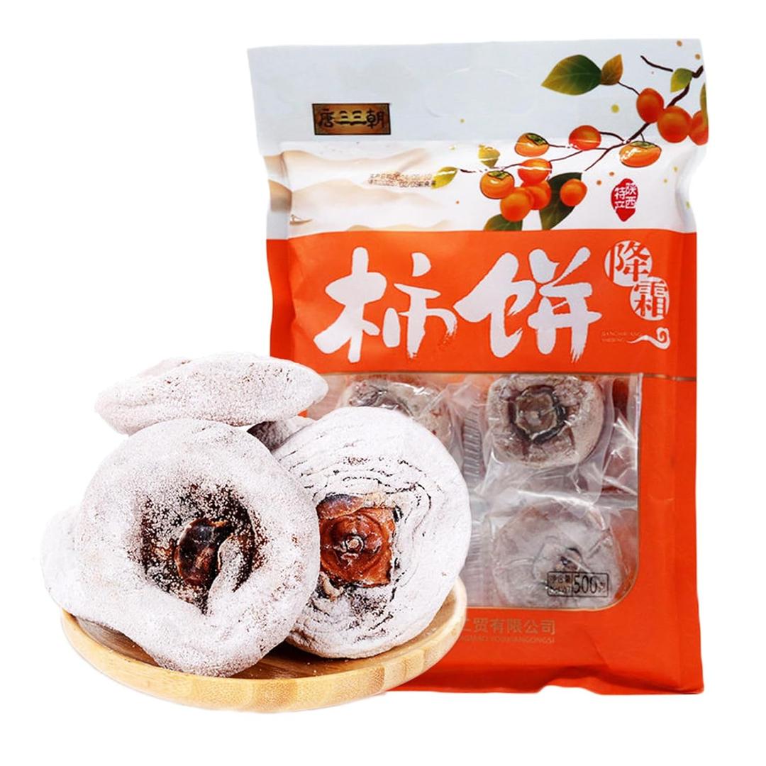 Natural Dried Persimmons,Persimmons Fruit Fresh,Natural Sweet Fruit Snack,Dehydrated Unsweetened Driedfruit,Fresh picking on the farm(500g) shuang, BBD 2026/07/20