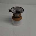 Bodum 34oz Pour Over Coffee Maker, High-Heat Borosilicate Glass with Reusable Stainless Steel Filter and Cork Grip - Made in Portugal