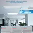 Sunco 30 Pack T8 LED Bulbs 4 Foot, 48 Inch Tube Light Bulbs Fluorescent Replacement, Single or Double Ended Hybrid Type A+B, 2400 LM, 20W, 6000K Daylight Deluxe, Clear Lens ETL.