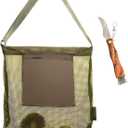 VylerSky Foraging Bag - Mushroom Foraging Kit with Bag and Knife, Great for Mushroom Decor Lovers