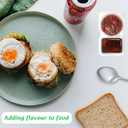 16Pcs Double Compartment Snack Containers, Reusable with Lid, 2 Compartment Lunch Box, Travel Size Condiments, Sauce Containers