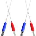 WH16X26908 WH16X26909 Suspension Rod Kit, Compatible with GE GTW220ACK1WW GTW330ASK2WW HTW240ASK5WS HTW240ASK6WS Washer, Replace Number WH16X25219 WH16X25220 4588119 AP6292085