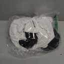 3 Pack Womens Basic Long Sleeve Shirts Crew Neck Slim-Fit Fitted T Shirts Tops Undershirts Underscrub Baselayer,(Black/Black/White), Large