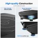 MERACH Vibration Plate Exercise Machine, Whole Body Workout Equipment for Women, Bluetooth and Silicone Pedal, Vibration Plate with Auto Mode, Vibrate Fitness Platform for Home