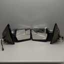 SCITOO Towing Mirrors for 2004-2014 for Ford for F-150 Blind Spot Mirror Power Heated Chrome Puddle Signal Double Glass (Driver Side and Passenger Side)