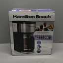 Hamilton Beach Home Barista 7-in-1 Small Coffee Maker with Seven Ways to Brew, 6 Cup Carafe, Drip, Single Serve, French Press, Pour Over, Cold Brew, Easy-Fill Reservoir, Black (46251)