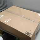 Extea Large Cat Litter Box with High Sides,Cat Boxes for Indoor Cats,Cat Litter Pan for Kitty,Litter Box with Low Entry,Easy to Clean,Anti-Splashing,23.6" x15.7" x6.2" (Grey)