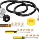 Natural Gas to Propane Conversion Kit for Weber Genesis Series Grills, 5FT Propane Conversion Kit, Convert Natural Gas to Propane Kit Compatible with Weber Genesis Series Natural Gas Grills