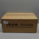 VEVOR Garden Scooter with Seat, 2 in 1 Rolling Garden Cart with Storage Bin, Supports up to 227 lbs, Outdoor Wagon with Handle, Lightweight Storage Gardening Stool for Yard Weeding Planting (Grey + Green + Black)