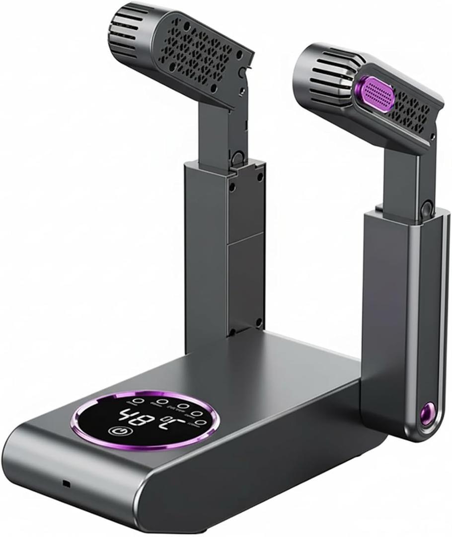 Home Adjustable Electric Shoe Dryer with Smart Touch Control, Telescopic Shoe Drying Machine with Extendable Design for Shoes, Boots & Gloves