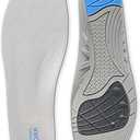Sof Sole Insoles Men's WORK Anti-Fatigue Full-Length Comfort Shoe Inserts, Men's 8-13 (Grey)