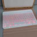 SENGBIRCH - Funda con Teclado de Espaol for iPad 7a 8a 9a Genaracin (10.2 Pulgada), con Inalmbrico Teclado Bluetooth Magntico Desmontable, Rosa (Pink)