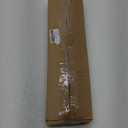 Curtain Rods for Window 32 to 120, Silver 5/8 inch Splicing Single Window Curtain Rod Set with Brackets