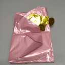 Pink Birthday Balloons Decorations Rose Gold Birthday Balloon Letters Banner with 6 Pcs Star Balloons Pink Artificial Rose Petals 24 Flameless LED Candles for Room Bday Party Decorations Supplies