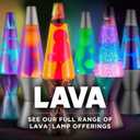 Lava Lamp - 14.5" Cosmic Wave - The Original Motion Light - Purple Wax and Blue Liquid - Item #2633 