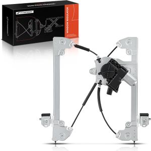 A-Premium Power Window Regulator Front Driver Side Compatible with Chevy Cruze 2011 2012 2013 2014 2015, Cruze Limited 2016 - with 7 Pins Motor(with Auto Up and Down Function), Replaces # 94532757