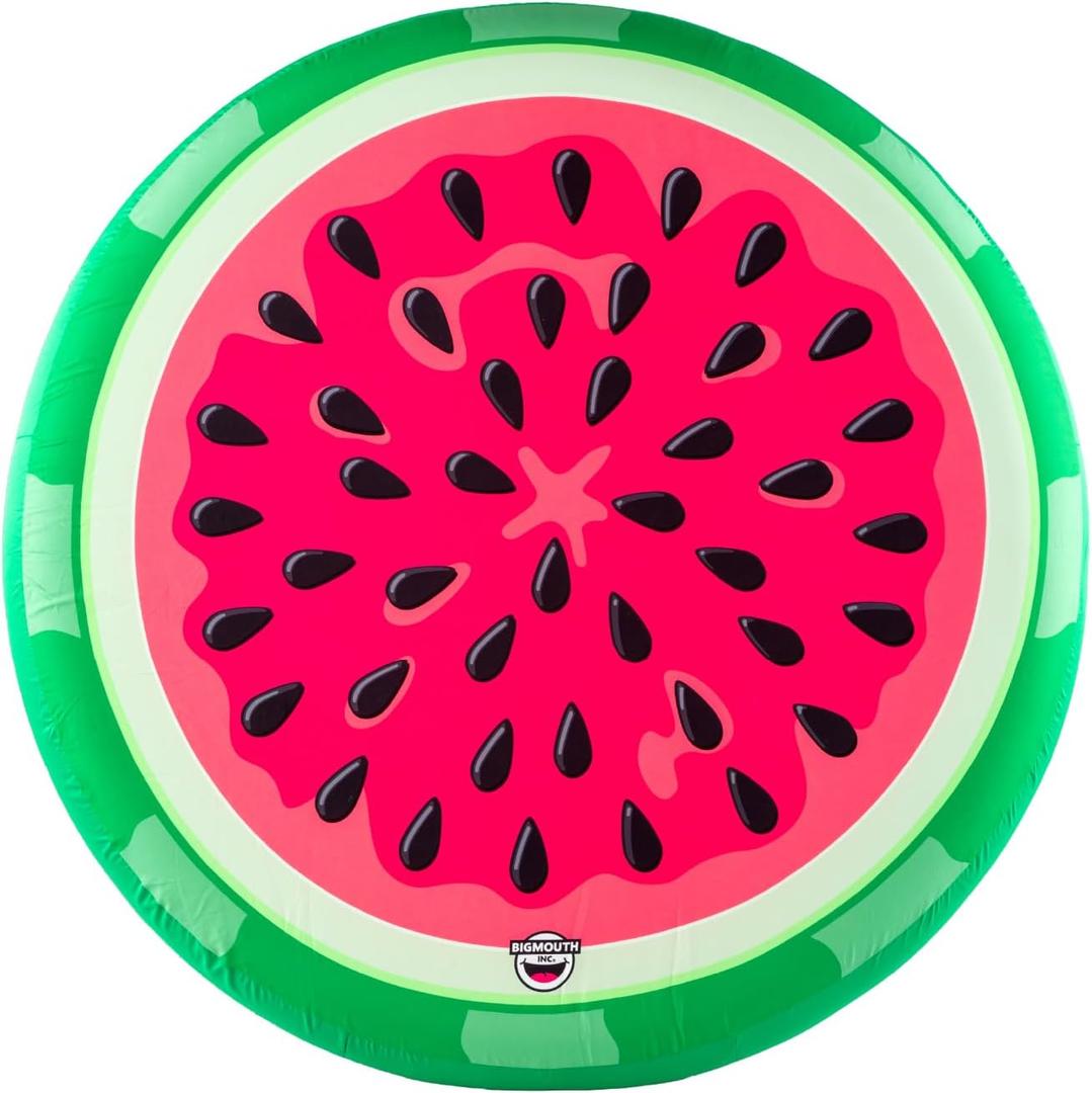BigMouth Inc Giant Watermelon Fabric Pool Float, Inflatable Raft, Fun Summer Party Floatie BigMouth Inc Giant Watermelon Fabric Pool Float, Inflatable Raft, Fun Summer Party Floatie