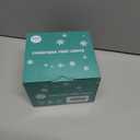 Christmas Tree Lights Christmas Lights Outdoor Indoor White and Blue 400Led 10 Lines with 8 Light Modes, Timer and Remote Control, Fairy Lights for Wedding Home Party 6Ft-9Ft Xmas Tree Decorations