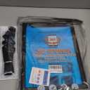 TSQQST iPad (A16) 11th/10th Generation Case 10.9 Inch 2025/2022 with Screen Protector | Military Grade | 360 Rotating Stand & Hand Shoulder Strap | Rugged Silicone Heavy Duty Drop Protection | Black