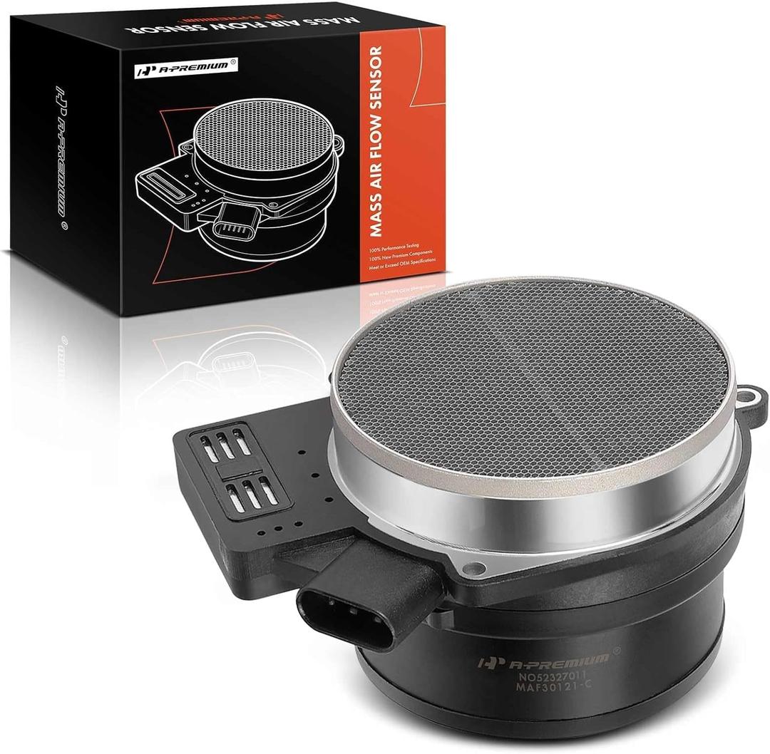 A-Premium Mass Air Flow Sensor Meter MAF 25318411-6,8Cyl, 4.0 4.2 4.3 4.6 4.8 5.3 5.7 6.0 6.2 6.6 8.1L - Compatible with Chevy, GMC, Cadillac & More - 99-18 - Silverado, Sierra, Tahoe, Yukon & More