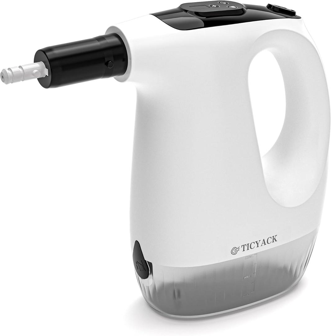 Handheld Steam Cleane, 15s Rapid Heating, Steam Cleaner for Home, Bathroom, Car