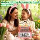2 x Easter Money Envelopes For Cash - 10 Slots Cash Gift Card Holders Surprise Envelope, Birthdays, Parties,Fun Creative Money Gift Idea for Women, Men, Kids, Teens, Parents, Friends (Pink, 1Pcs)