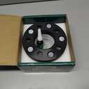 YHTAUTO 5x4.5 to 5x4.75 Wheel Adapters 1 Inch Compatible with Ford Explorer, Jeep, Dodge, Lincoln, Tire Spacers w/1/2-20 & 12.9 Grade Studs, 73.1mm Center Bore 5 Lug 2PCS Black