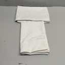 H.VERSAILTEX Primitive Linen Curtains 100% Blackout Curtain Drapes Burlap Fabric Curtains with White Thermal Insulated Liner, Grommet Top Drapes Living Room/Bedroom (2 Panels, 42 x 45 Inch, Ivory)