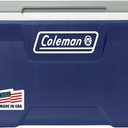 Coleman Classic Series Insulated Portable Cooler, Leak-Resistant Outdoor Hard Cooler Keeps Ice up to 5 Days, 52 Quart