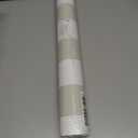 Guvana 17.7"x394" Striped Wallpaper Brown Peel and Stick Wallpaper Brown and White Contact Paper Modern Removable Waterproof Wall Paper for Accent Wall Laundry Room Decor