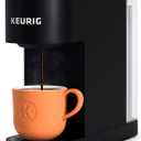 Keurig K-Slim Single Serve K-Cup Pod Coffee Maker, Multistream Technology, 3 Brew Sizes, Slim and Sleek Design, 46oz Removable Reservoir, Black