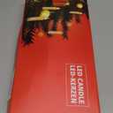 30 PCS Flameless LED Taper Candles Battery Operated Christmas Tree Candle Lights Electric Fake Candles with Remote Timer Perfect for Holiday Home Garden Wedding Parties Decor (30 PCS, Ivory)