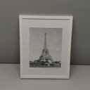 Upsimples 11x14 Picture Frame, Display Pictures 8x10 with Mat or 11x14 Without Mat, Wall Hanging Photo Frame, White, 1 Pack