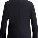 Haggar Mens The Active Series Classic Fit Gabardine Blazer (Regular and Big and Tall Sizes)  56 Tall, Black