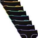 Girls Underwear for Teens Ages 8-16 Cotton Soft Girls Panties Pack of 8 (12-14 Years)