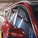Voron Glass in-Channel Extra Durable Rain Guards for Honda CR-V (CRV) 2017-2022, Window Deflectors, Vent Window Visors, 4 Pieces - 200930