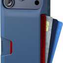 Smartish® iPhone 17 Pro Wallet Case - Wallet Slayer Vol. 1 [Slim + Protective] Credit Card Holder - Drop Tested Flip Hidden Card Slot Cover for Apple iPhone 17 Pro - Blues on The Green