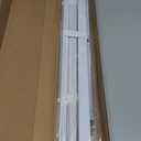 LazBlinds No Tools No Drill 1" Vinyl Mini Blinds, Cordless Blinds for Windows, Light Filtering Horizontal Window Blinds & Shades, 23" W x 48" H, White (Cordless-white)