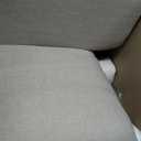 6 Inch Thick Outdoor Chair Cushions Set of 2, Waterproof, Beige, 2 Pack