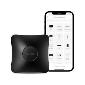 BroadLink RM4 pro IR and RF Universal Remote, All in One Hub Code Learning WiFi Remote Control for TV Air Conditioner STB Audio, Curtain Motor, Works with Alexa, Google Home, IFTTT