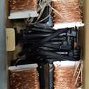 Extra-long 288FT 800LED Solar Fairy String Lights, 4-Pack 72FT 200 LED Outdoor Twinkle Lights Waterproof, 8 Lighting Modes, Warm White Copper Wire Lights for Deck Backyard Tree Garden Fence Pool Party