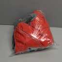 KYEESE Waterproof Dog Coat, Warm Windproof Jacket, Turtleneck Winter Dog Coats for Small Dogs with Leash Hole, Reflective Pet Clothes & Outdoor Apparel, Thick Fleece-Lined Winter Jacket, Red, Large