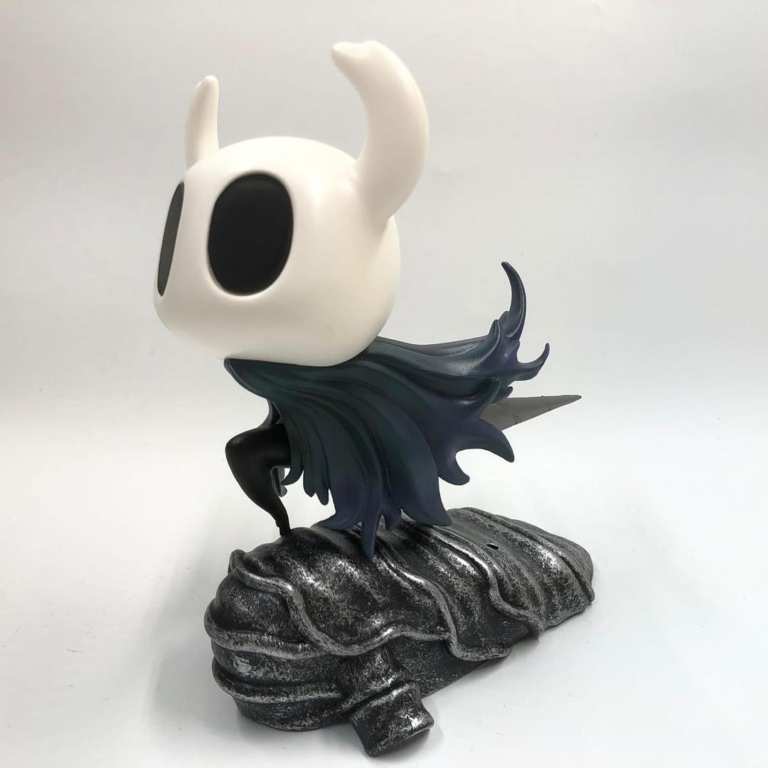 15cm/ 6.5 inch Hollow-Knight Game Character Collectible Figure Statue，Popular Game Hollow-Knight Action Figure, a Gift for Game Fans and Friends (Battle Protagonist)