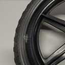 12 Inch Balance Bike Replacement Wheel, EVA Foam Balance Bike Wheel Compatible with Strider, Black
