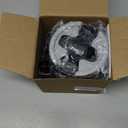 KDD Stroller Cup Holder with Phone Holder, 3-in-1 Removable Bottle Holder, 360 Degrees Rotation Drink Holder for Wheelchair, Stroller, Bike, Walker, Scooter, Bicycle, Uppababy, Bugaboo, Britax (Black)