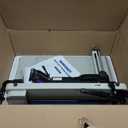 Paper Cutter 12 Inch, Heavy Duty Paper Cutter for A4 Paper, Guillotine Paper Cutter 400 Sheet Capacity, Solid Steel Construction, Beige