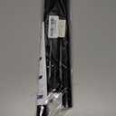 Black Tension Curtain Rod 28 to 48 Inch Spring Rod No Drilling Adjustable Shower Curtain Rod for Windows, Bathrooms, Closet, Kitchen