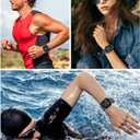Upgraded Ocean Band Compatible with Apple Watch Ultra 3/2/1 49mm, S11/S10 46mm, 9/8/7 45mm, SE3/SE2/SE/6/5/4 44mm, 3/2/1 42mm, Metal Connector Breathable Sport Watch Strap for Men Women