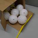 Golf Ball Cups with Lid and Straw 14 oz Plastic Golf Party Favors Shaped Decorations for Party Supplies for Kids Drinking Themed Parties(24 Pieces)